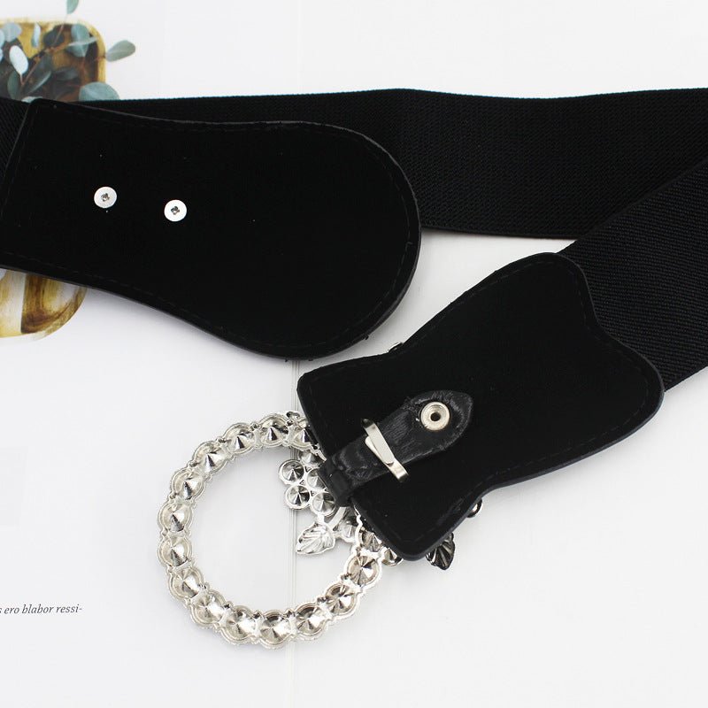 Charm and Blooming Decorative Wide Belt for Women