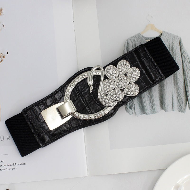 Charm and Blooming Decorative Wide Belt for Women