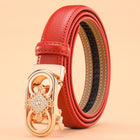 Stylish Women's High Quality Belt with Adjustable Self Buckle