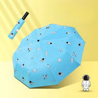 Fully automatic umbrella for rain, UV protection, Sun protection