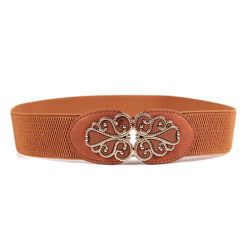 Stunning High Quality Metal Buckle Waist Belt for Women