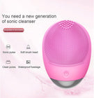 Mini Electric Ultrasonic Deep Pore Cleansing Silicone Brush