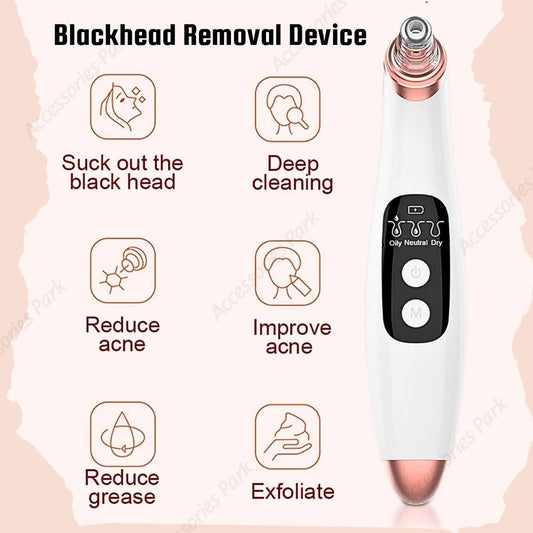 6 in One Electric Blackhead Whitehead Remover