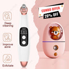 Electric Blackhead Remover and Nano Mist Spray Combo Pack