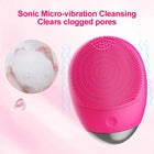 Mini Electric Ultrasonic Deep Pore Cleansing Silicone Brush