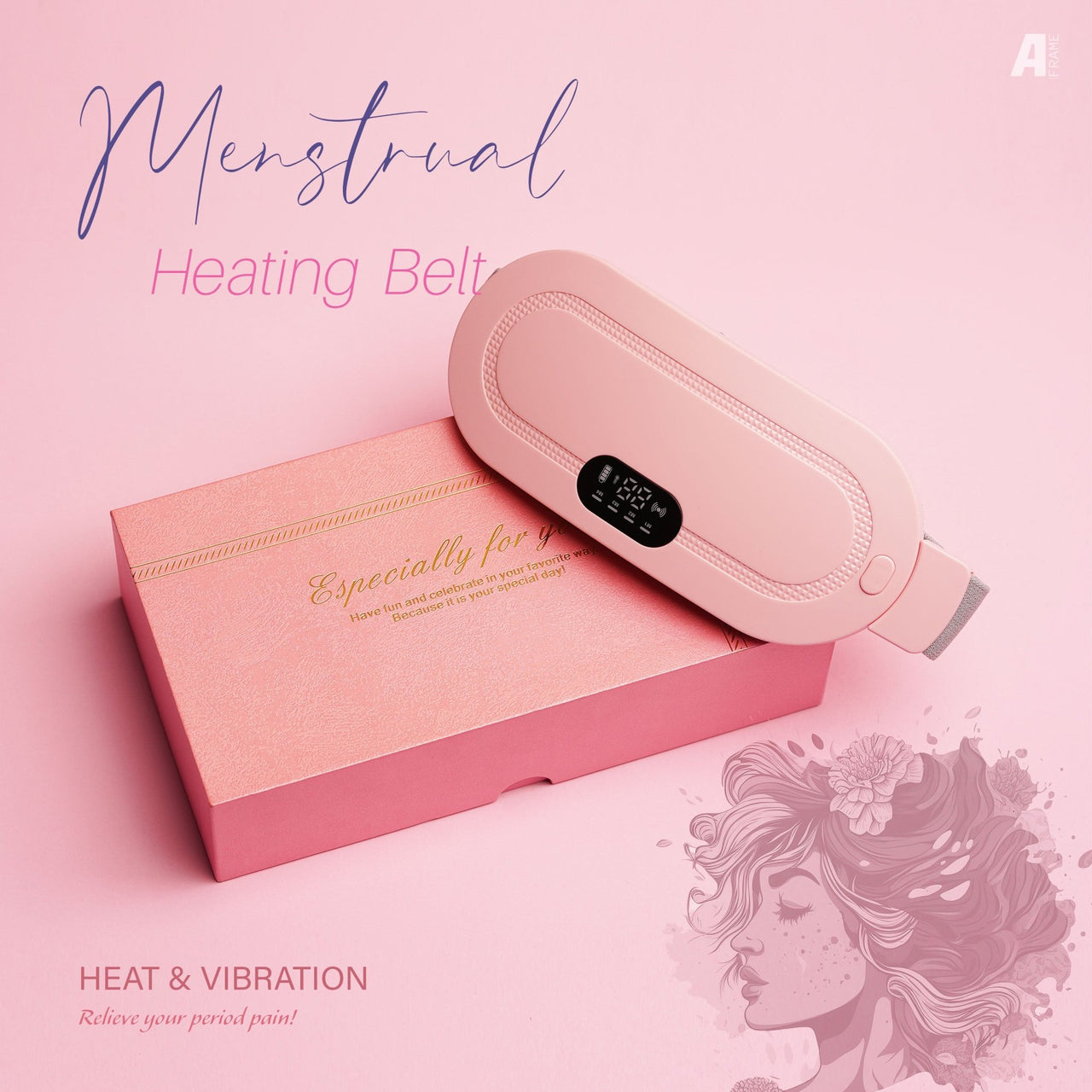 Original Menstrual Heating And Vibration belt