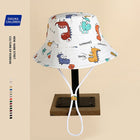 Multi Cartoon Printed Breathable Bucket Hat For Kids