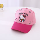 Korean Style Embroidered Cute Hello Kitty Cap for Girls