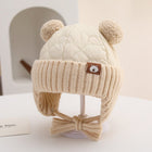 Children's Winter Thick Windproof Plush Cap