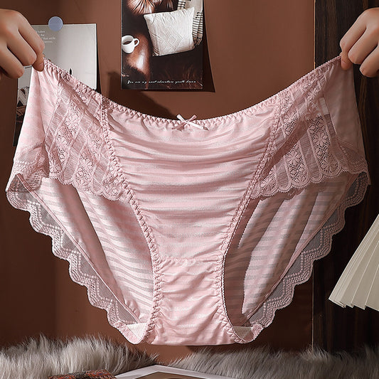 French Style Light and Luxury Plus Size Women's Panties