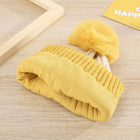 Korean Style Smiley Cute Furrball Winter Beanie Hat