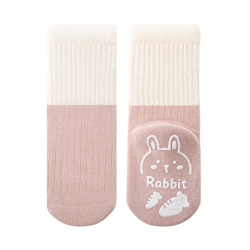 Double Layer Children's Winter Non-slip Padded  Floor Socks