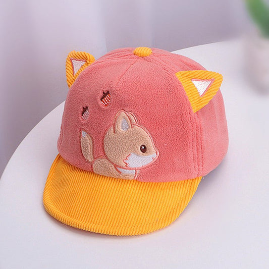 All Seasons Cute & Comfy Cartoon Baby Caps