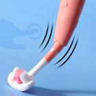 3D Cat Paw Cartoon Extra Soft Bristle Toothbrush for Kids