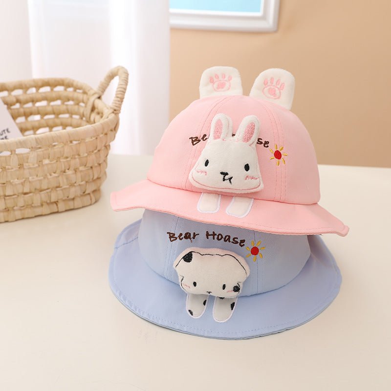 Cute Bunny Flagged Comfy Children's bucket hat