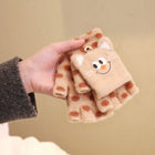 Half Finger Flap Style Warm Cute Hand Gloves for Kids