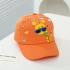 Cute & Versatile Sunshade Cap with Cute Zeraf Cartoon for Boys and Girls