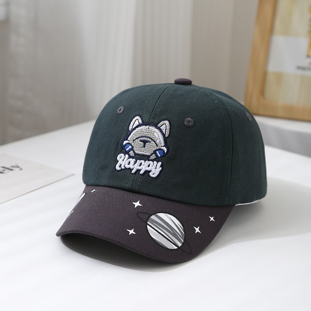 Adorable Starry Sky Cute Embroidered Baseball Cap for Kids