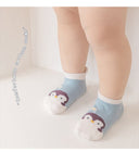 Heel Style Cartoon Printed Non-Slippery Soft and Comfortable Baby Socks