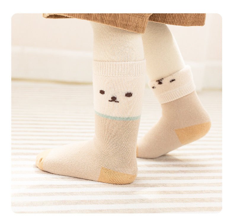 Terry Thickened Colourful Warmed Best Quality Children's Socks