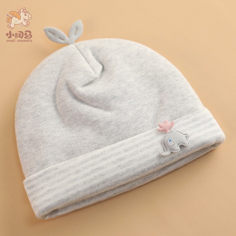 0-3 Months Newborn Double Layered Cute Winter Cap