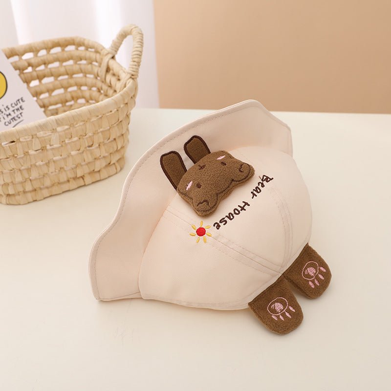 Cute Bunny Flagged Comfy Children's bucket hat