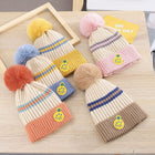 Korean Style Smiley Cute Furrball Winter Beanie Hat