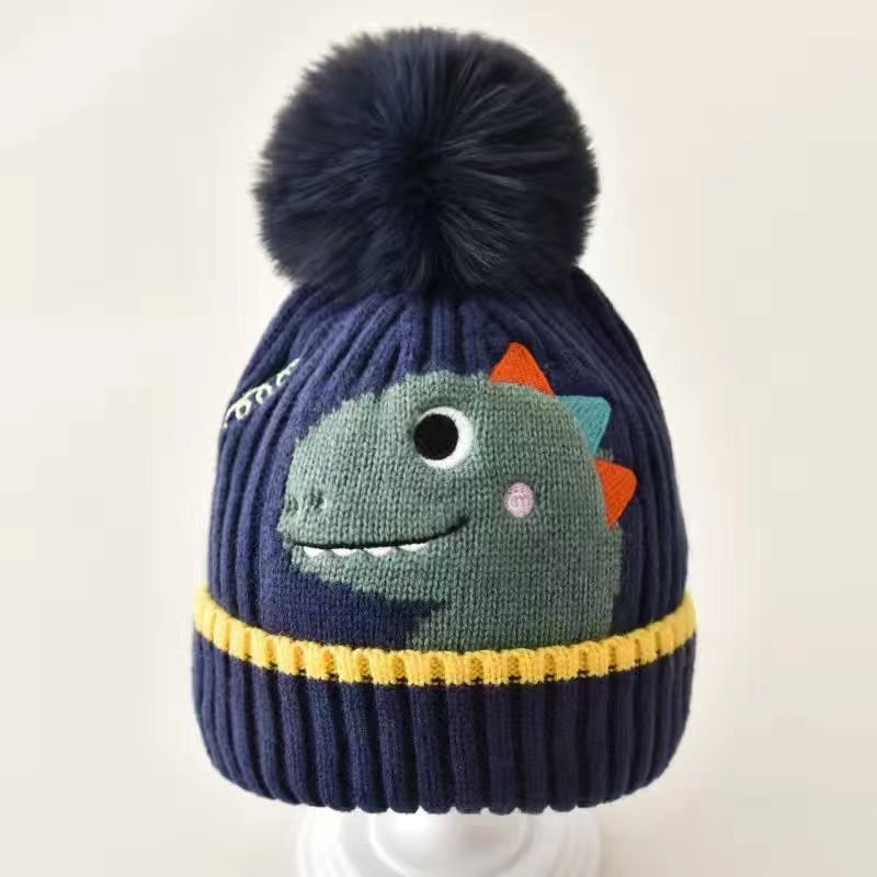 Korean Style Children's Knitted Winter Warm Beanie Hat