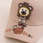 Children Baseball Cap with Cute Panda Cartoon Flagged