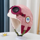 Cute Adventure Pilot Style Velvet Inside Warm Ear Protection Cap