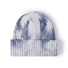 Winter outdoor tie-dye knitted beanie