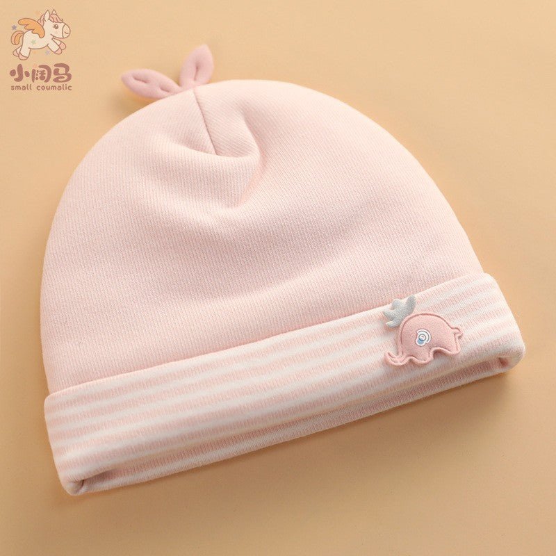 0-3 Months Newborn Double Layered Cute Winter Cap