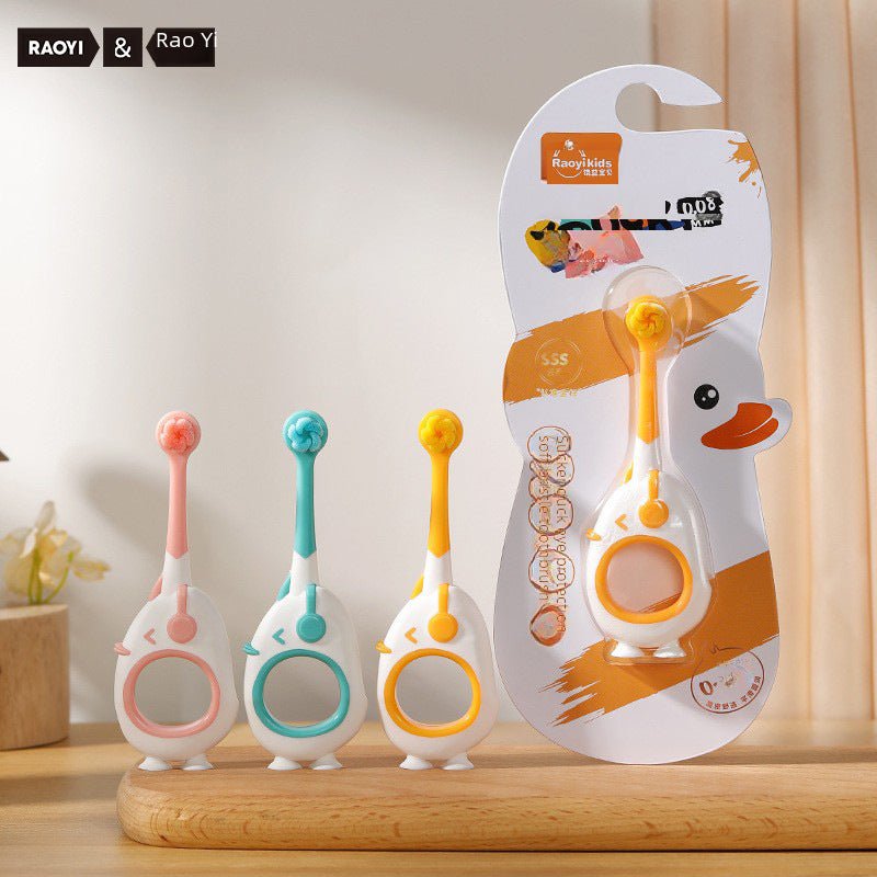 Soften Circular Head Unique Design Toothbrush for Kids