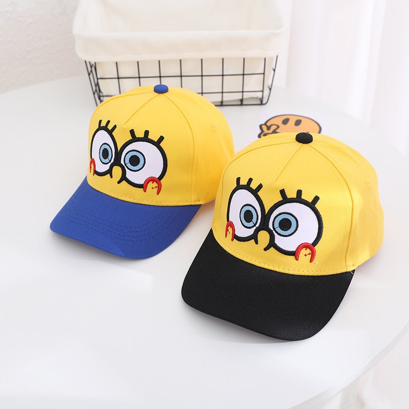 Cartoon Sponge Bob Outdoor Baseball Cap for Kids