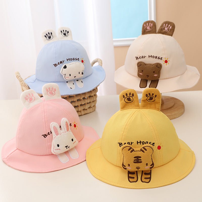 Cute Bunny Flagged Comfy Children's bucket hat