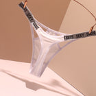 American Style Breathable Cotton Thong Panties for Women