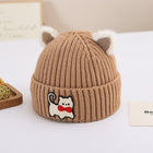 Children's Cute Kitten Winter Knitted Warm Cap