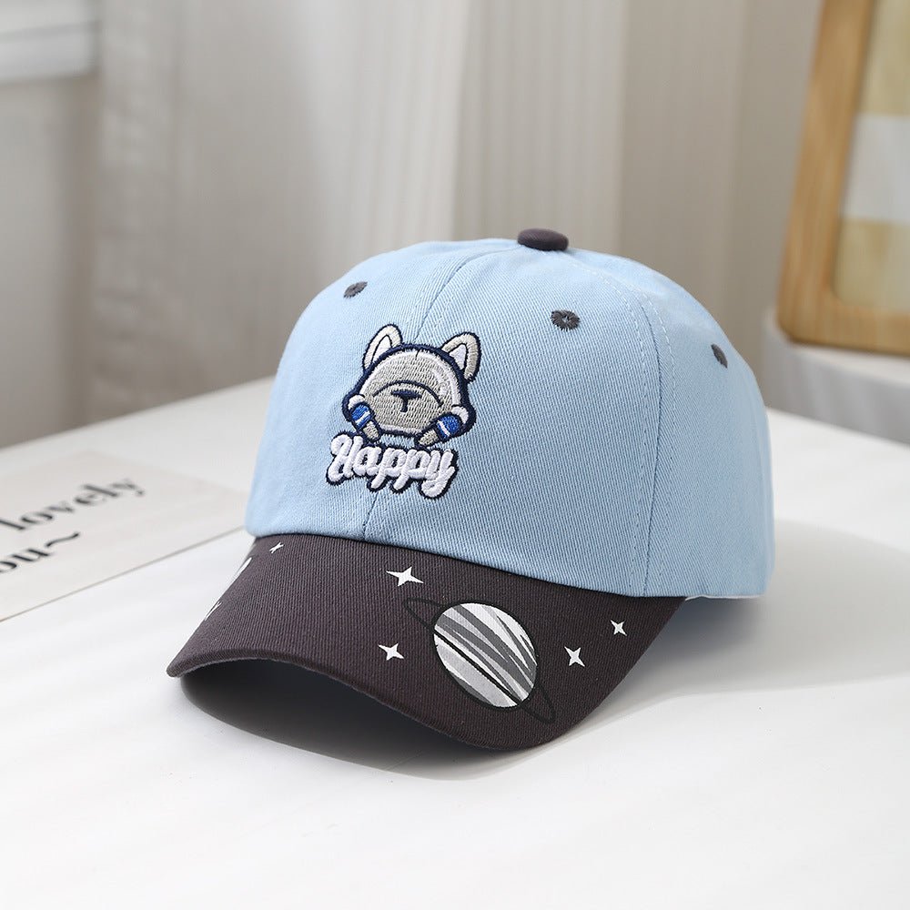 Adorable Starry Sky Cute Embroidered Baseball Cap for Kids