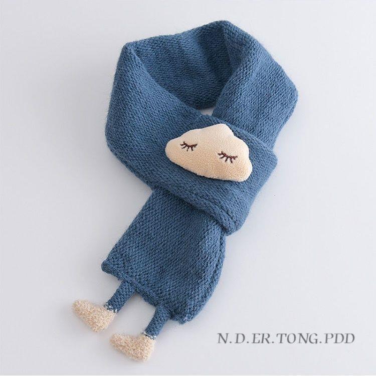 Cloudy Cartoon Cute Versatile Warm Muffler for Children