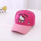 Korean Style Embroidered Cute Hello Kitty Cap for Girls