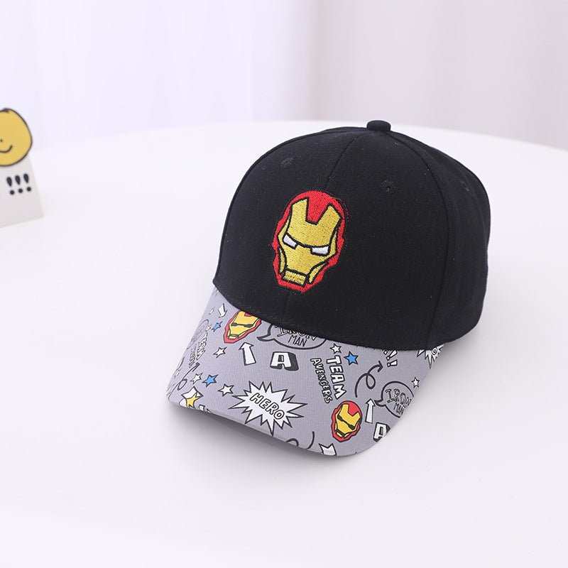 Super Hero Flagged Comfortable Baseball Cap for Boy and Girl Kids