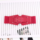 Korean Edition Retro Adjustable Waist Cover Women's Embellished Corset Belt