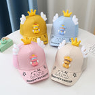 Children's Comfy Summer Cap with Cute Crown Wings