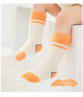 Korean Style 4 Pieces Set Colorful Thick Terry Warm Children's Socks