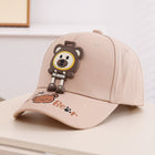 Children Baseball Cap with Cute Panda Cartoon Flagged