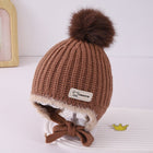 Children's Winter Ear Protection Knitted Beanie Cap