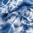 Tie Dye Design Printed Premium Satin Silk Scarf