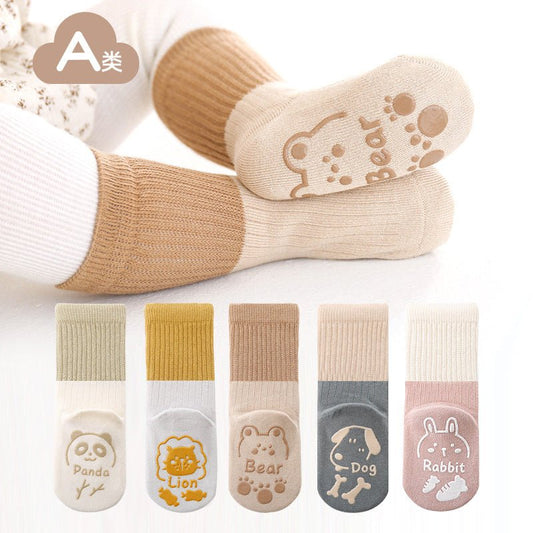 All Seasons Children's Winter Non-slip Padded  Floor Socks