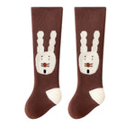 Cute Cartoon Printed Thick Terry Over Knee Socks for Children