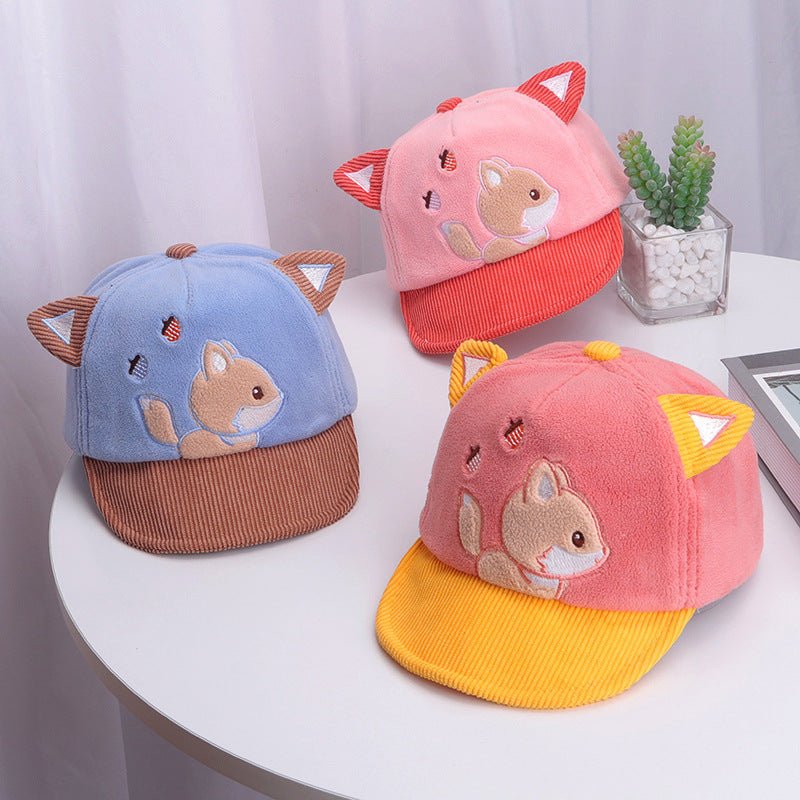 All Seasons Cute & Comfy Cartoon Baby Caps